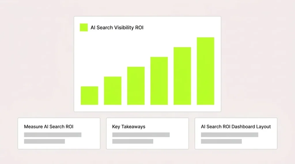 How To Measure AI Search Visibility ROI: Full Guide